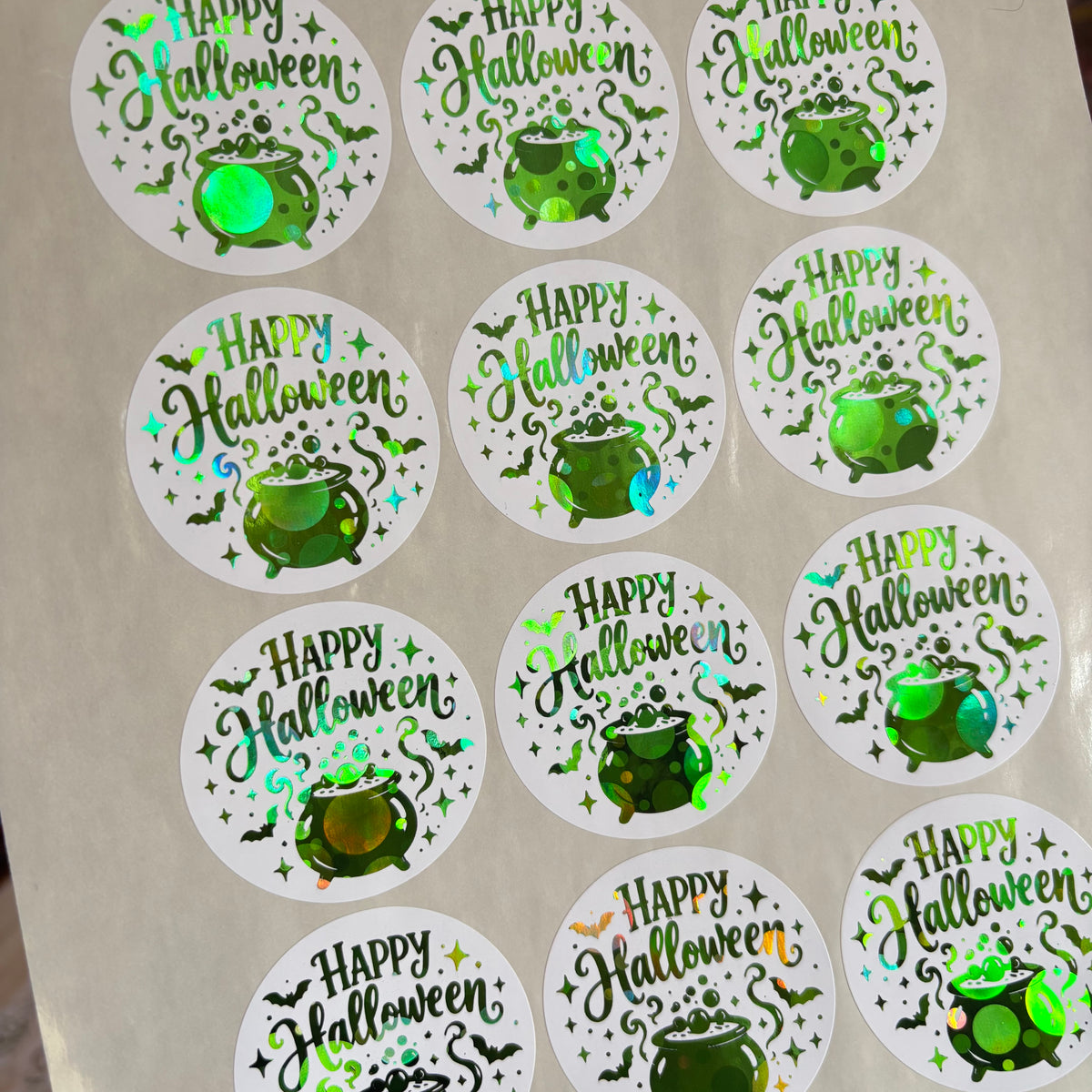 Halloween Foil Stickers