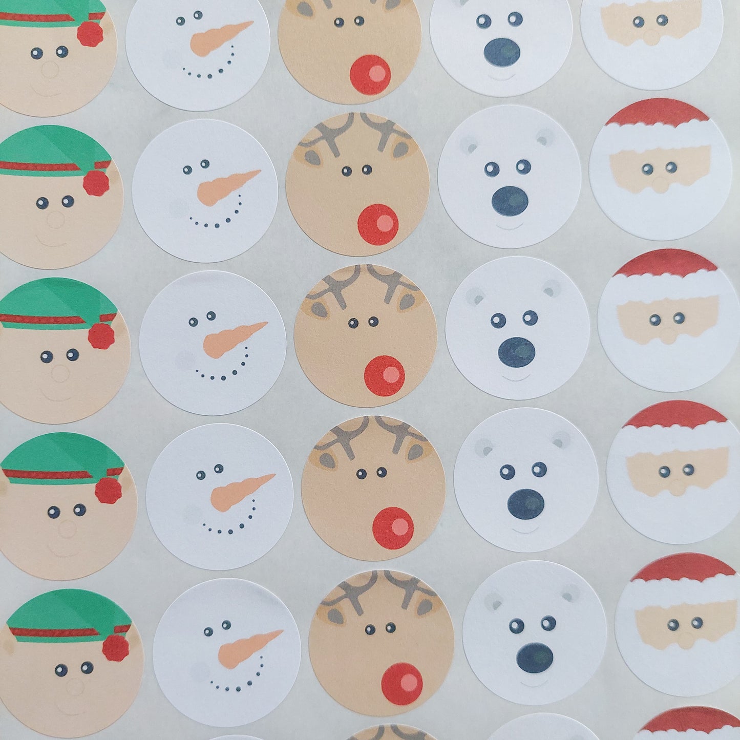Christmas Character Stickers