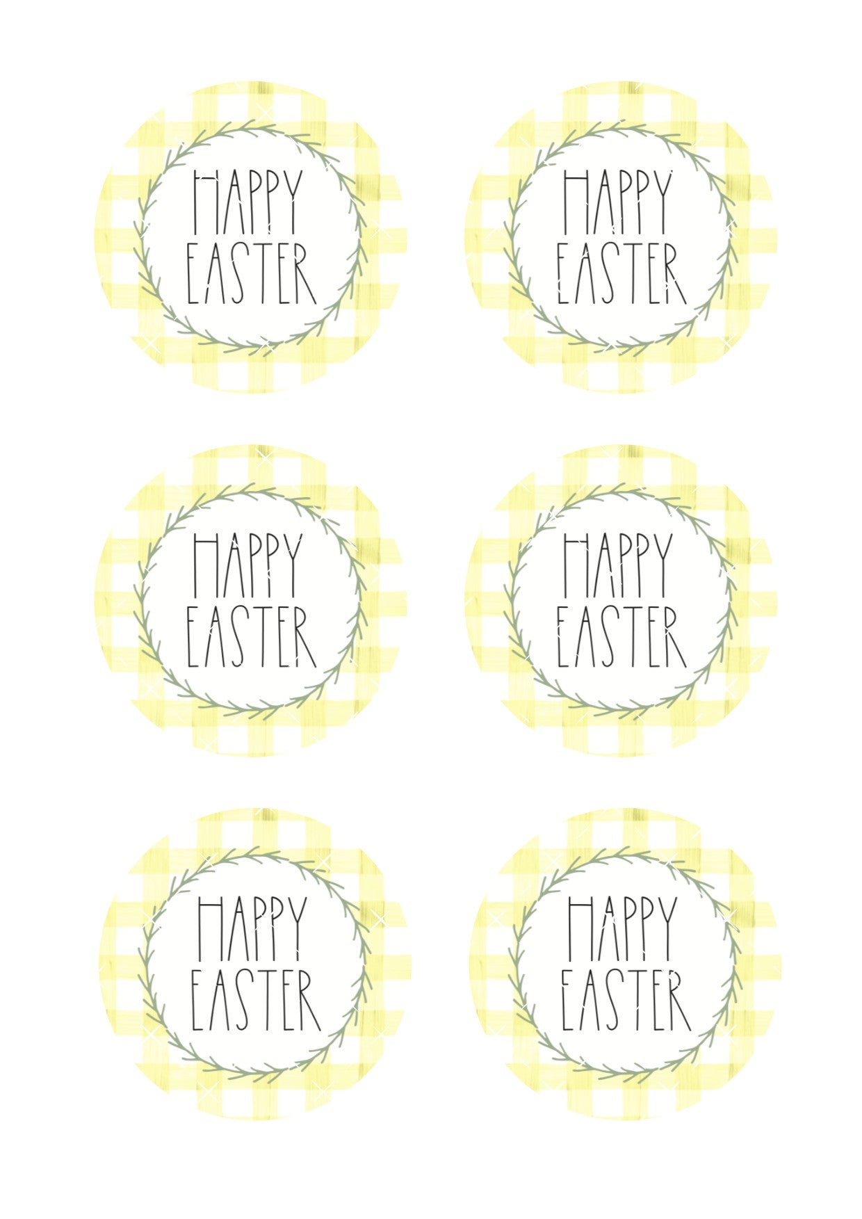 Easter Icing Sheet Cookie Toppers #7