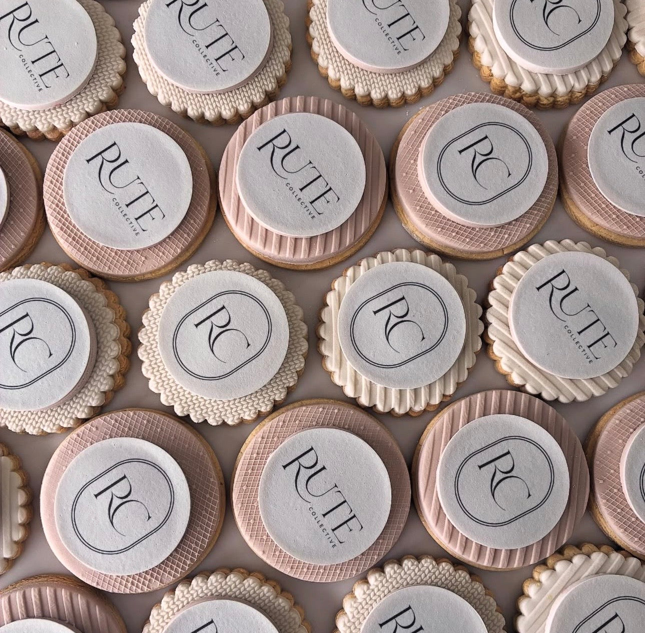 Logo Cupcake Toppers Icing Sheets / Wafer Card