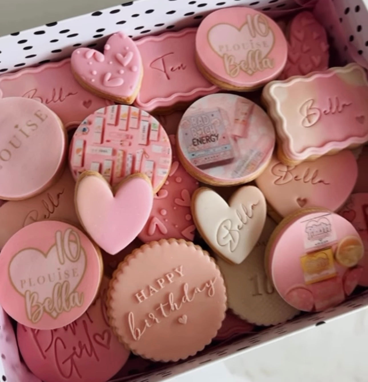 P Louise #1 Icing Sheet Cupcake Toppers