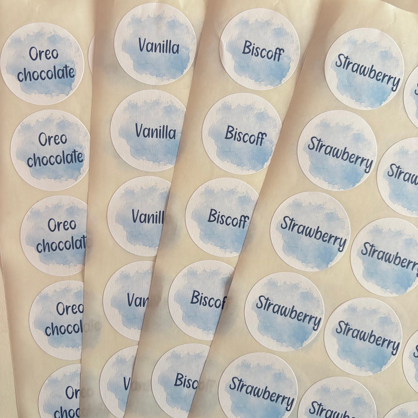 Flavour Stickers #13