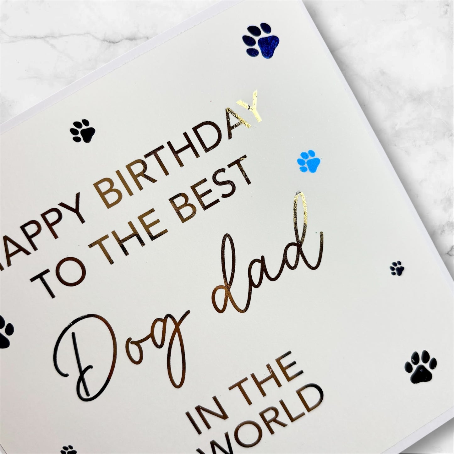 Dog Mum/Dad Foil Card