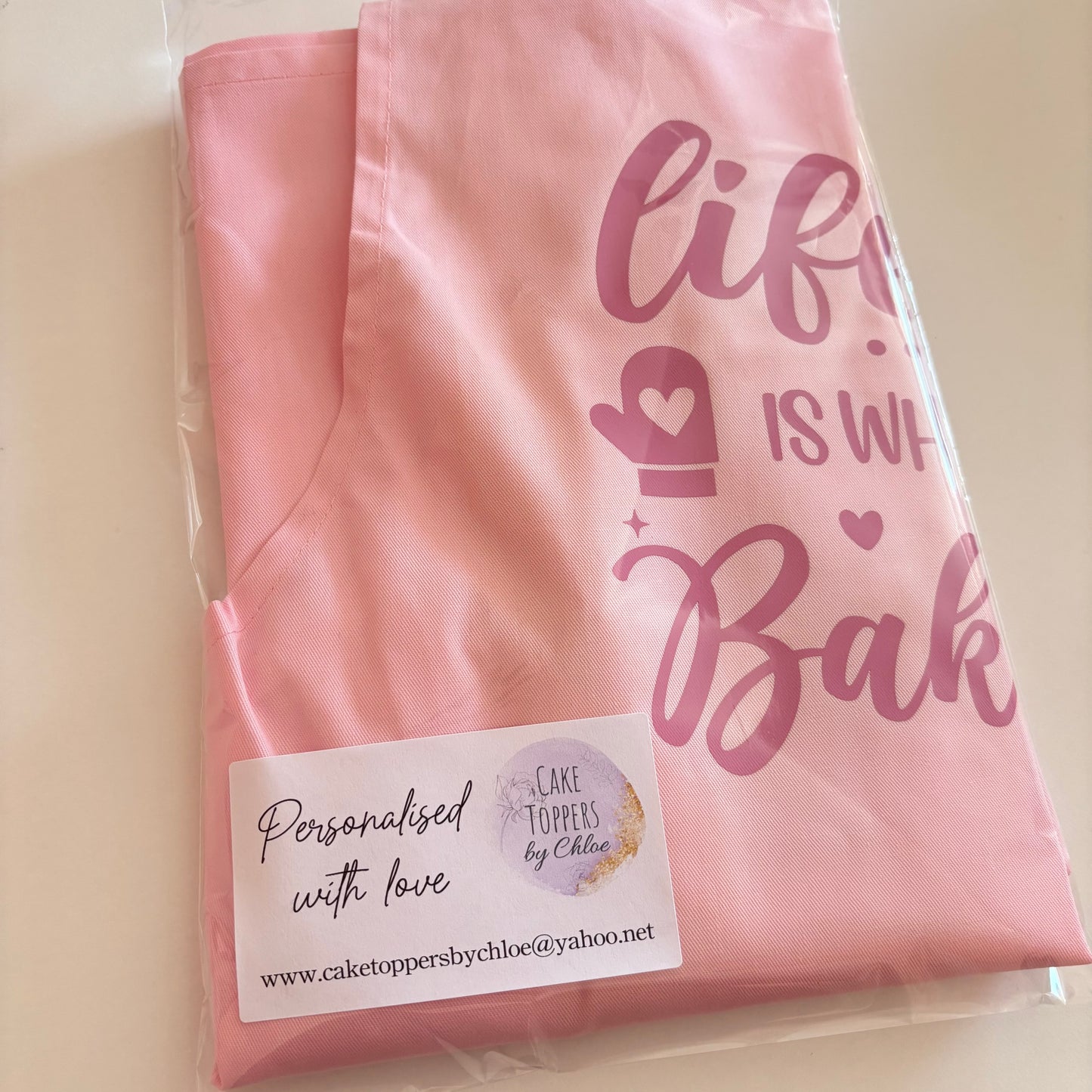 Personalised Coloured Apron