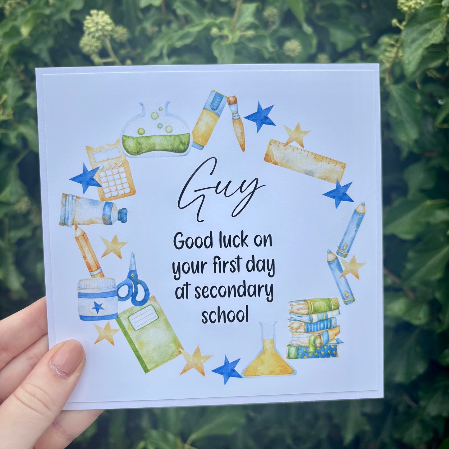 First Day of School Card