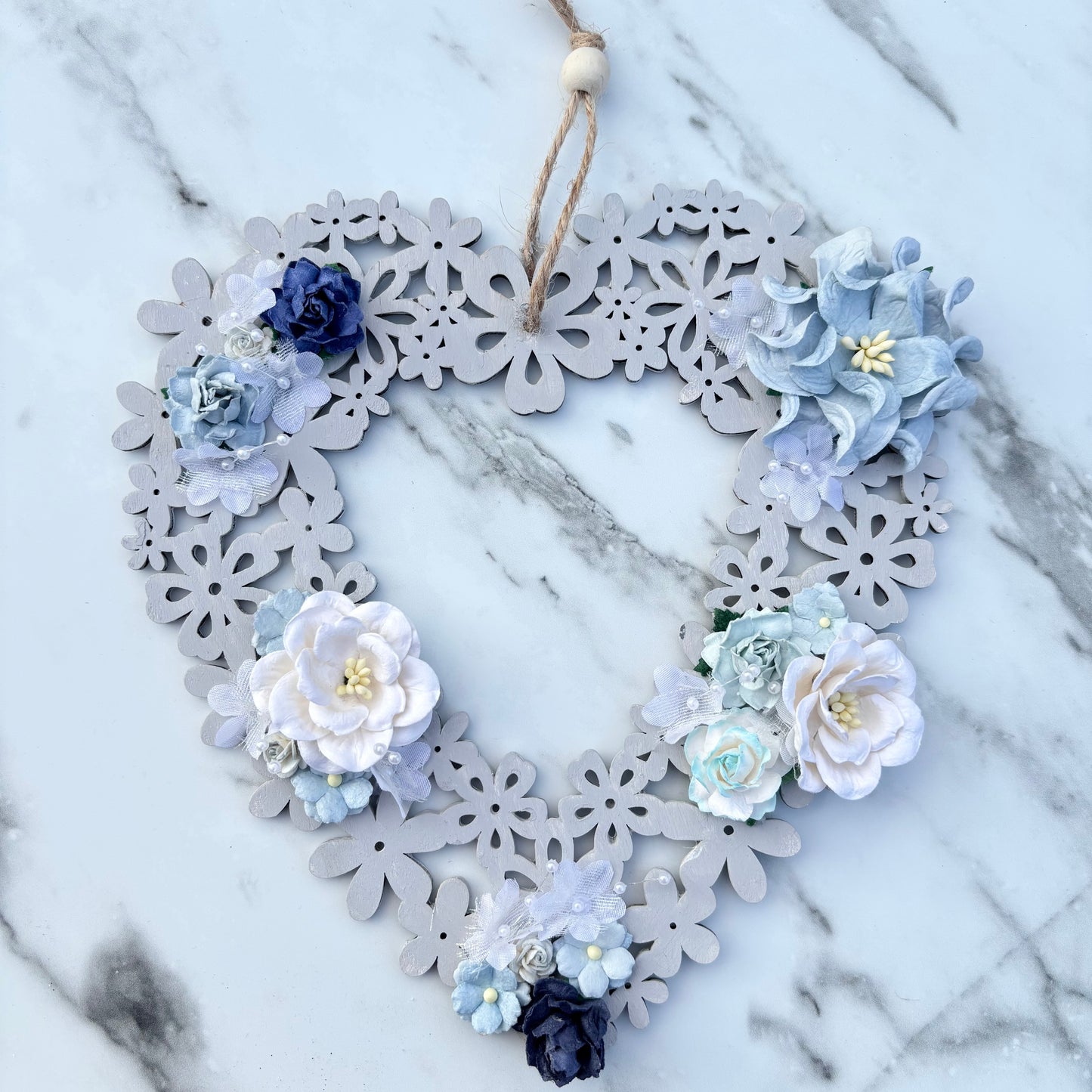 Floral Hanging Heart