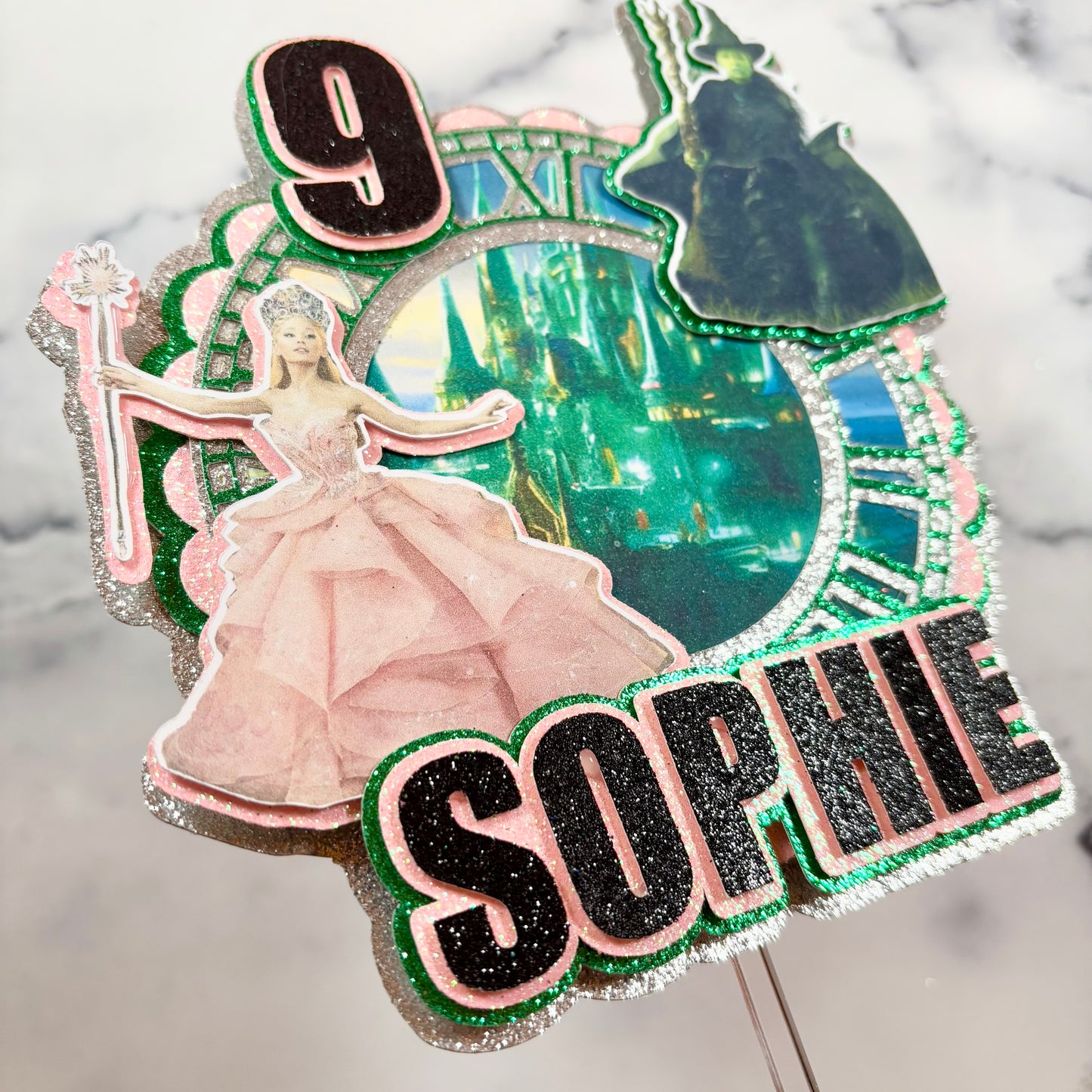 Wicked #2 Card Cake Topper
