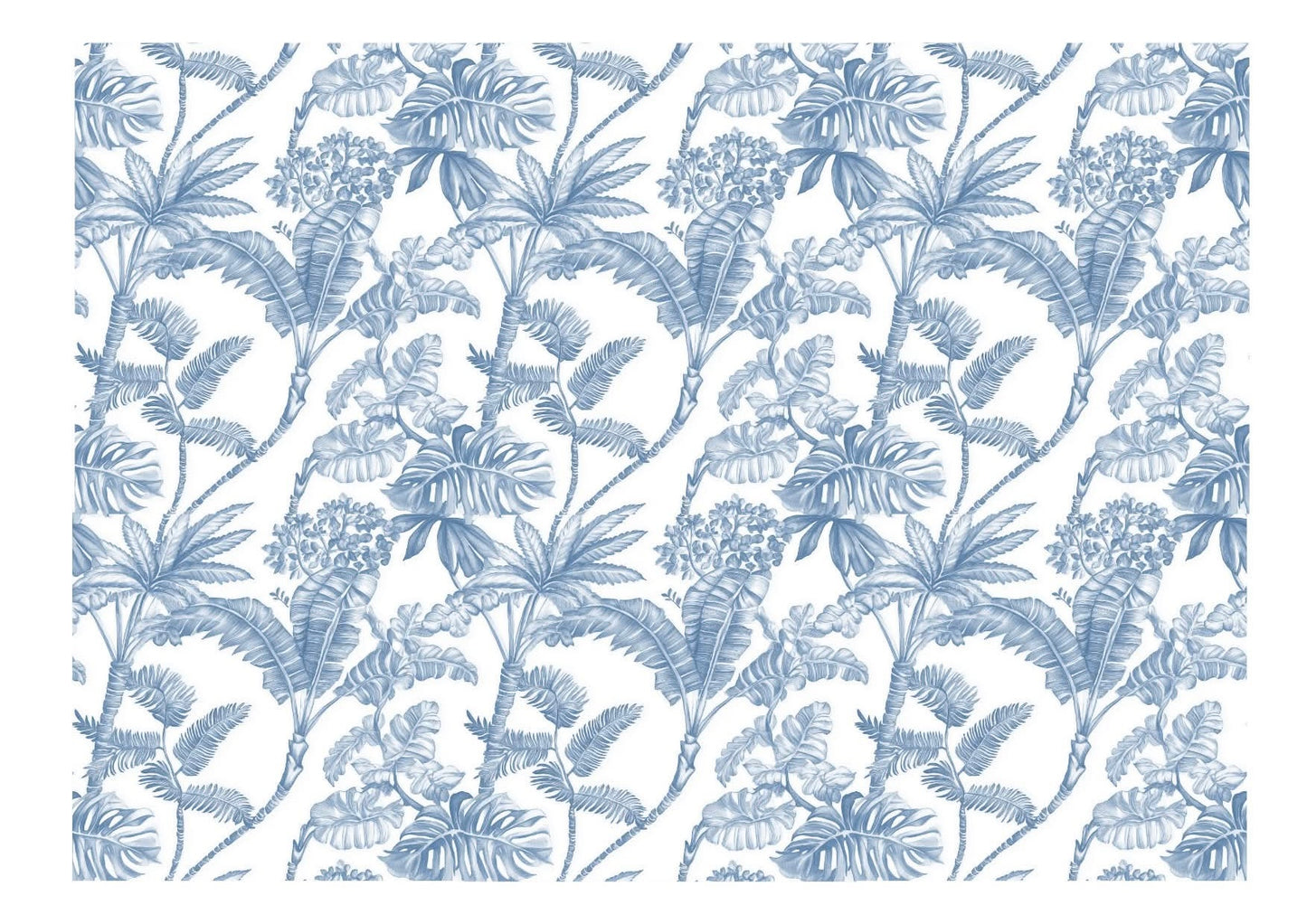 Blue Chinoiserie #1 Icing Sheet Wrap