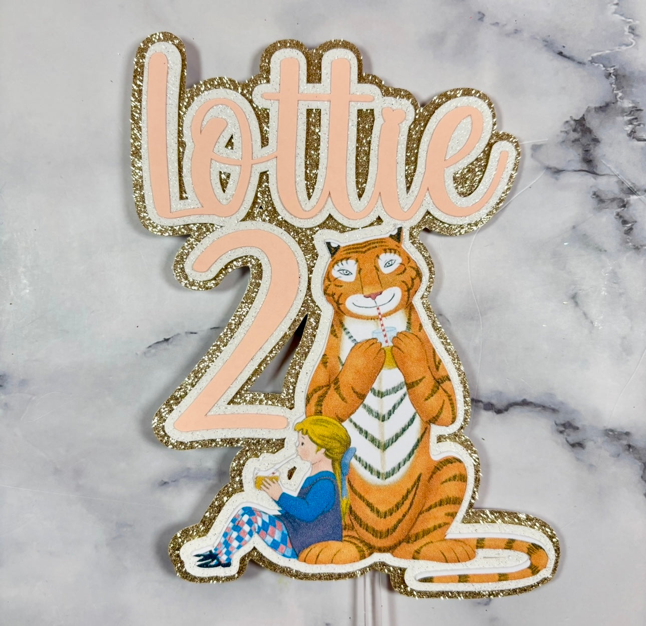 The Tiger Who Came To Tea Cake Topper Set