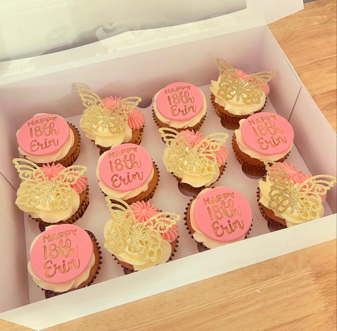 Butterfly Cupcake Topper #1