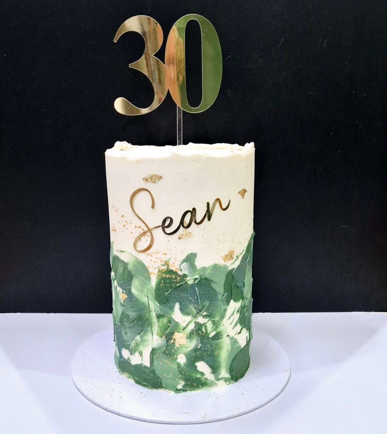 Number Topper and Name Charm Cake Set #2