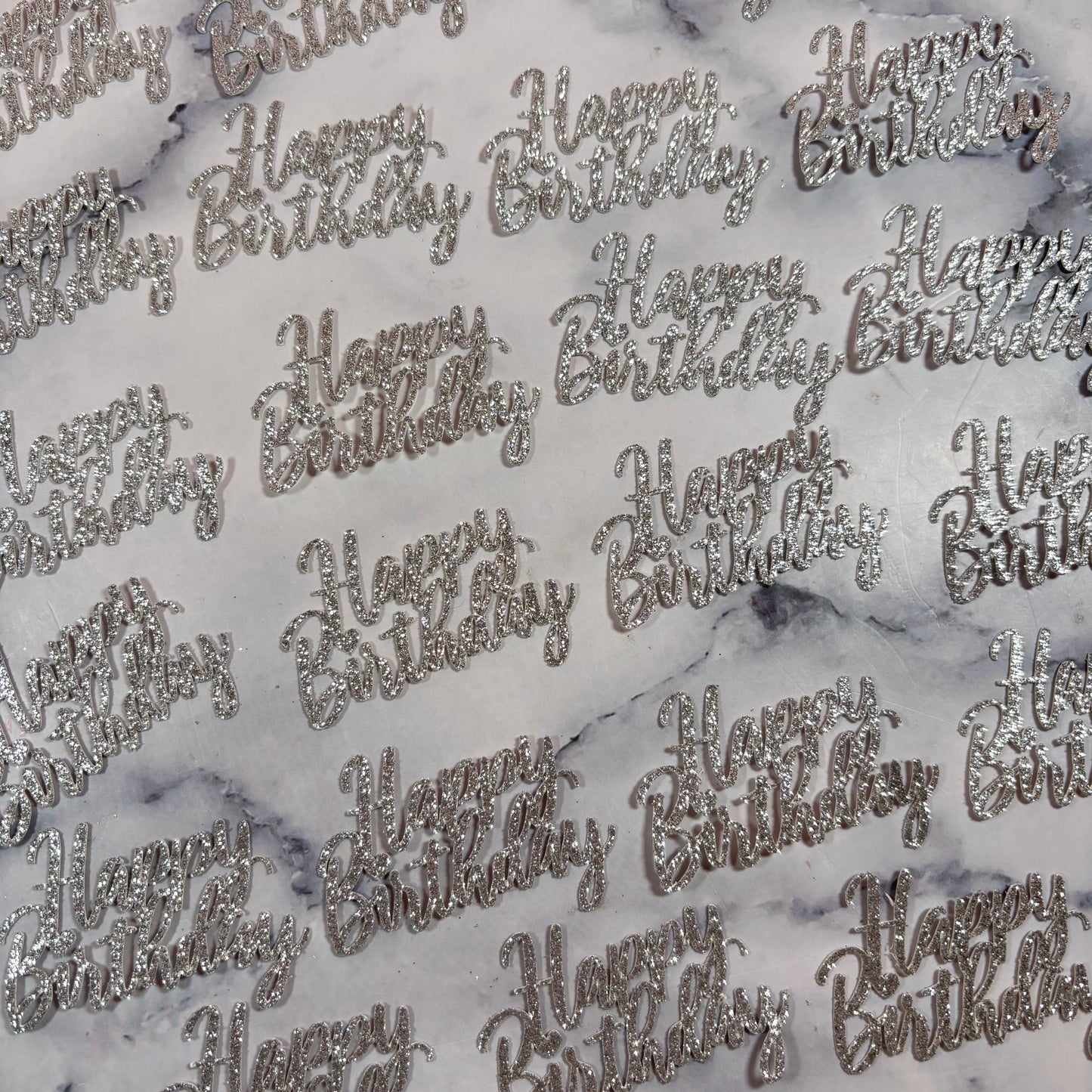 Set of 22 Happy Birthday Card Cupcake Toppers