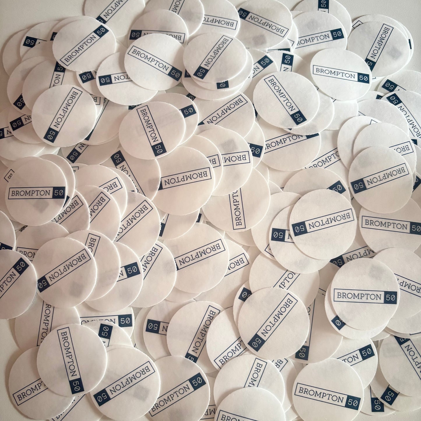 Logo Cupcake Toppers Icing Sheets / Wafer Card