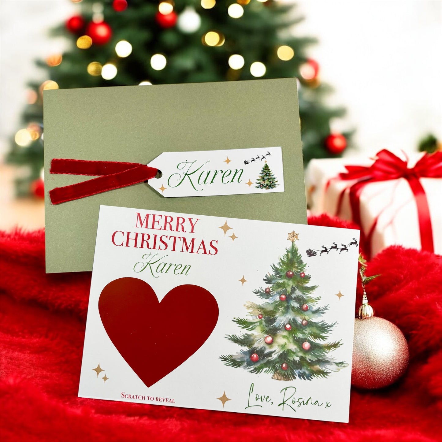 Christmas Scratch Card