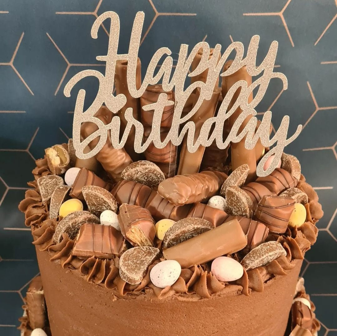 Happy Birthday topper/charm #1