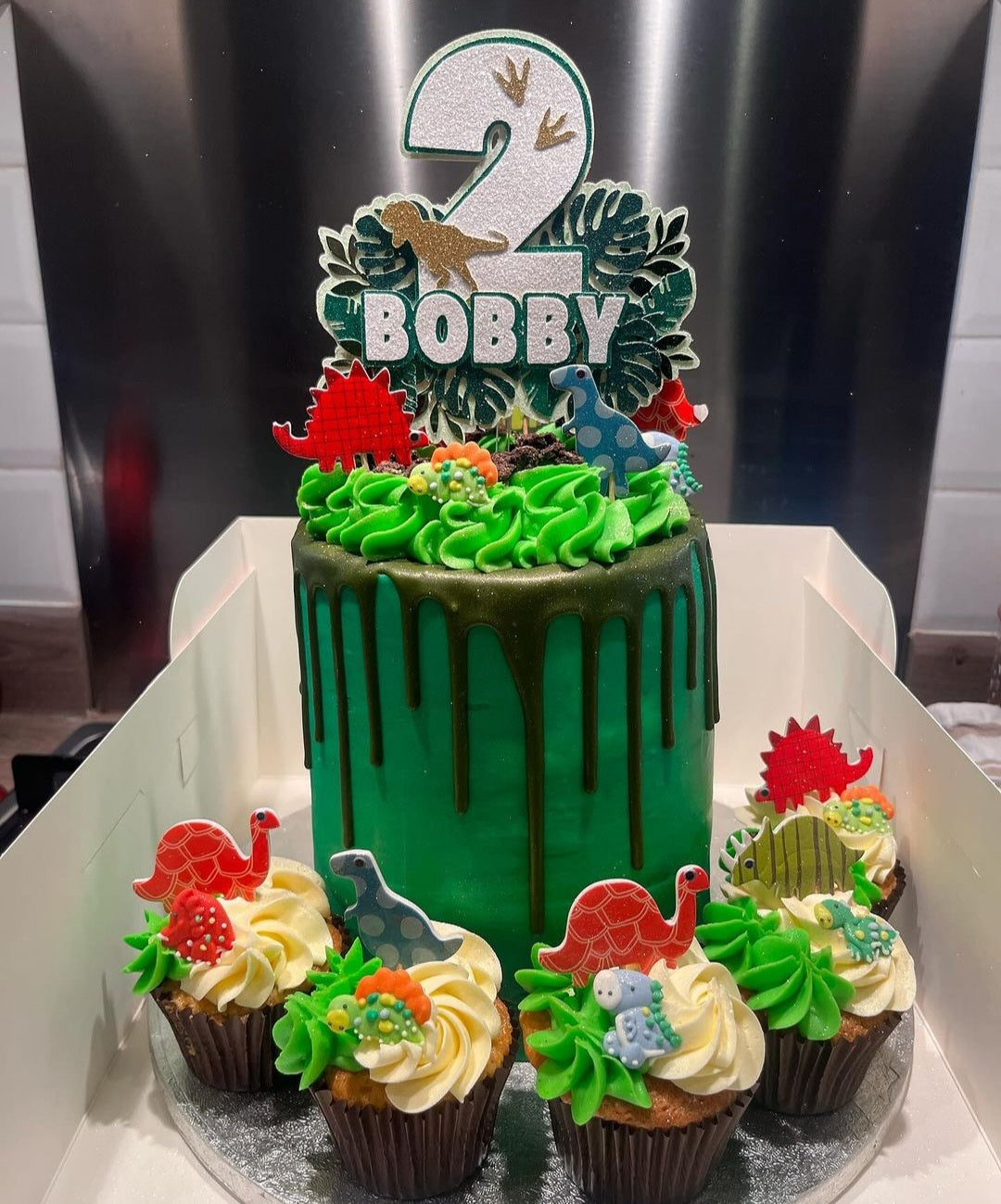 Dinosaur #5 Cake Topper