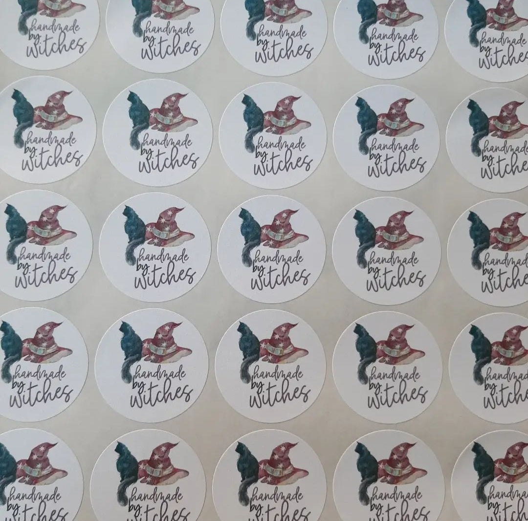 Handmade by Witches Stickers