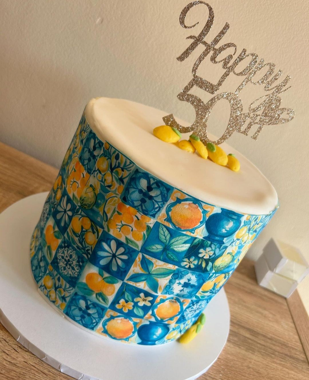 Amalfi Coast #1 Tile Icing Sheet Wrap