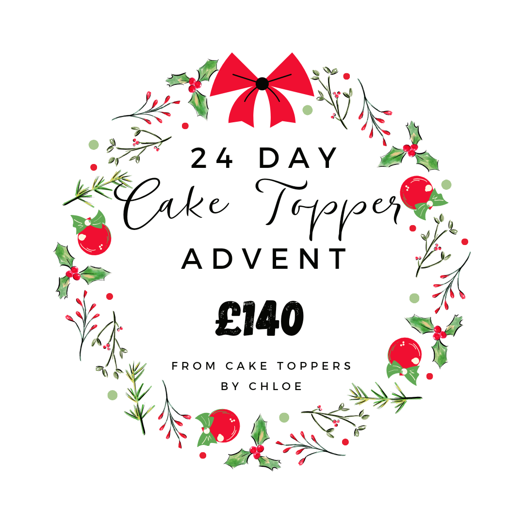24 Day Cake Topper Advent