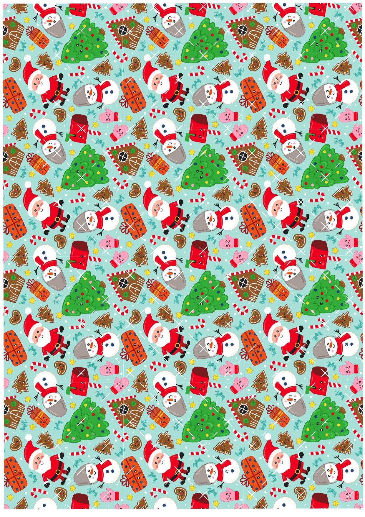 Festive Chocolate Transfer #1
