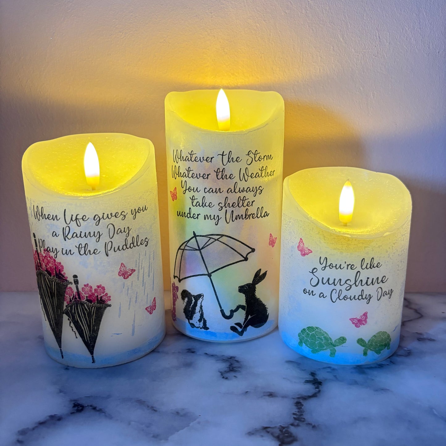 Whatever The Weather - LED Candles