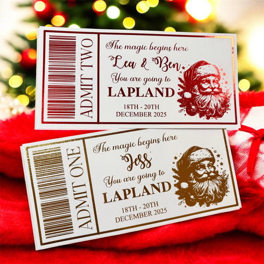 Lapand Foil Gift Ticket