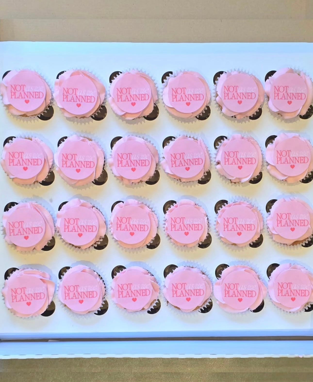 Logo Cupcake Toppers Icing Sheets / Wafer Card