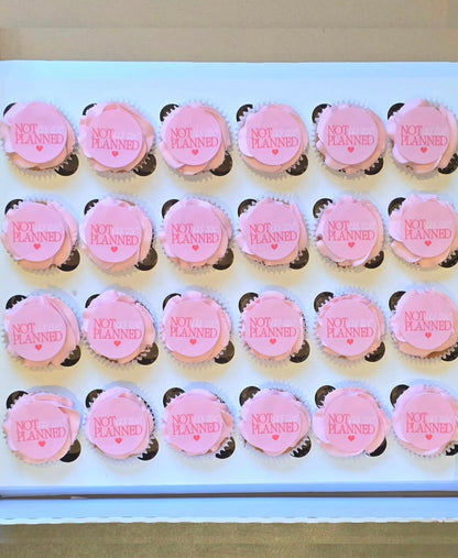 Logo Cupcake Toppers Icing Sheets / Wafer Card