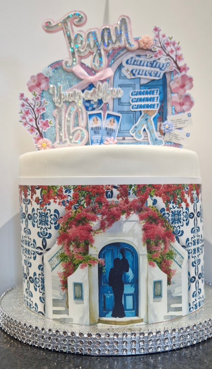 Mamma Mia Multi Layer Show Stopper Card Cake Topper