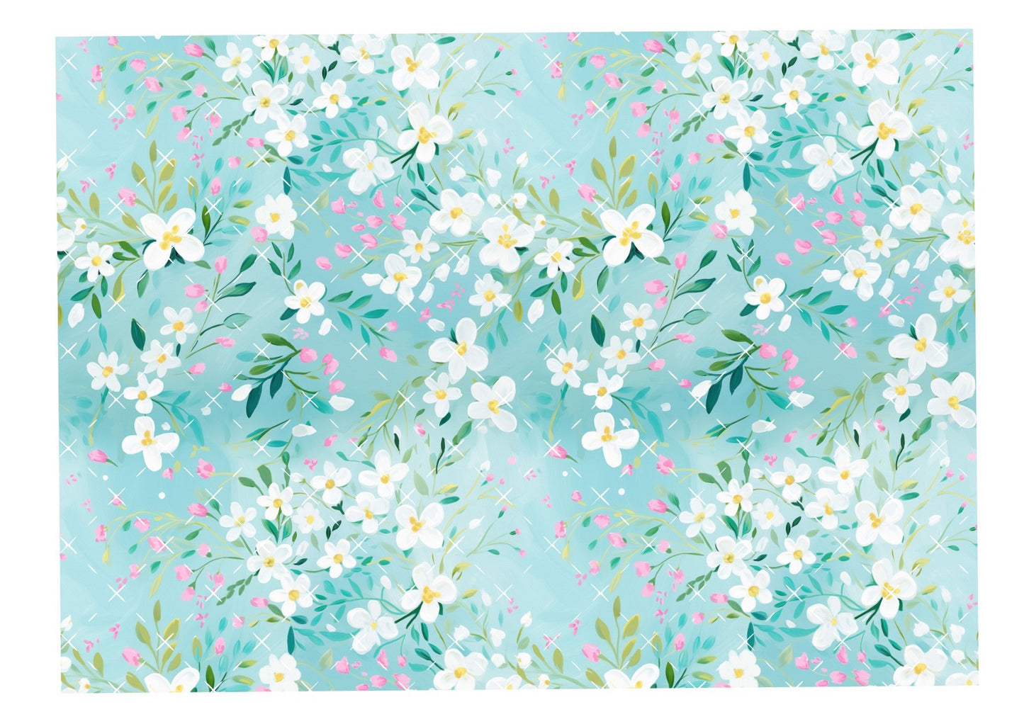 Floral #6 Icing Sheet Wrap