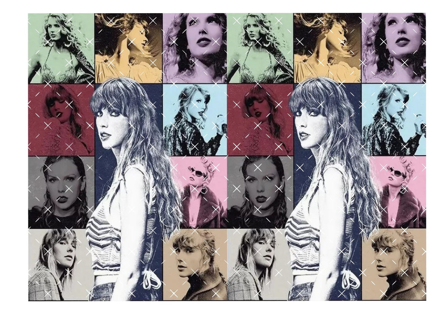 Taylor Swift Icing Sheet Wrap