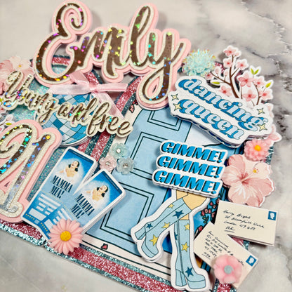 Mamma Mia Multi Layer Show Stopper Card Cake Topper