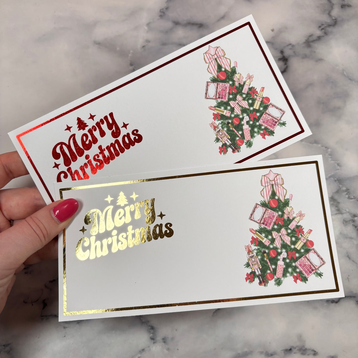 2 Generic Christmas Tickets