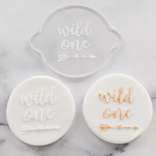 Wild One Debosser Stamp