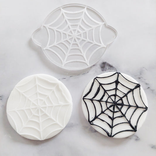 Spider Web Superhero Debosser Stamp