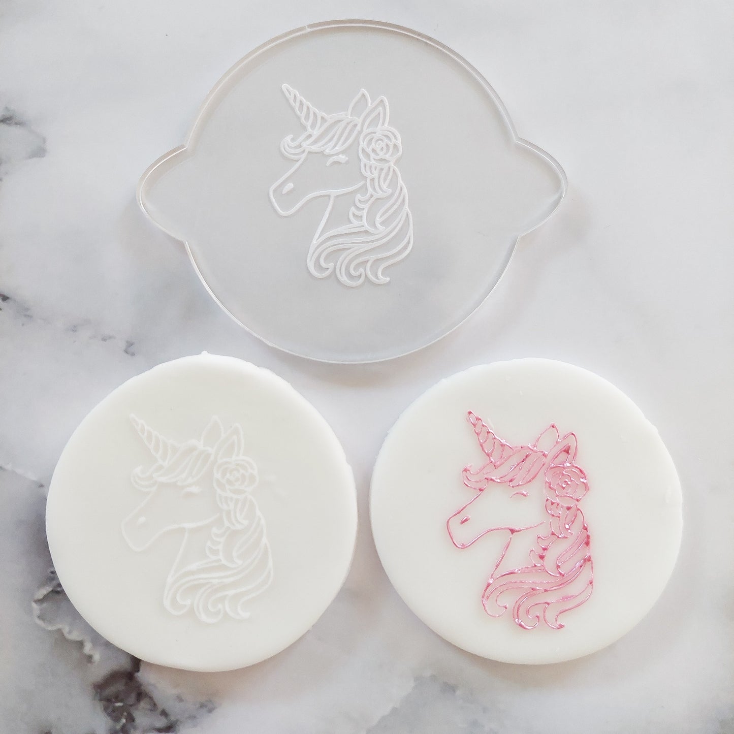 Unicorn #2 Debosser Stamp