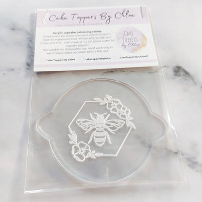 Bee Debosser Stamp