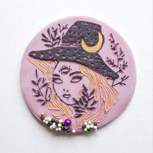 Witch Debosser Stamp