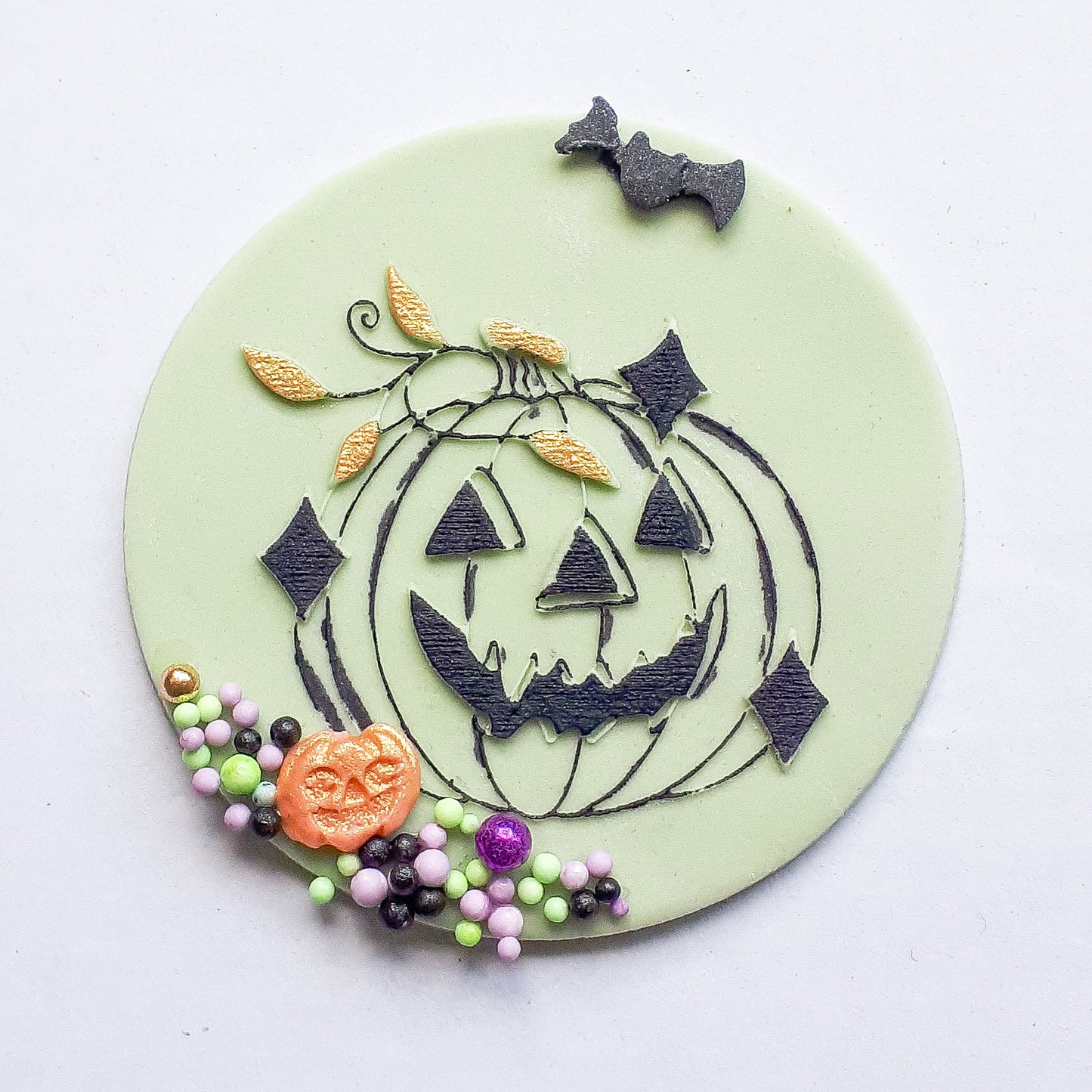 Pumpkin Debosser Stamp