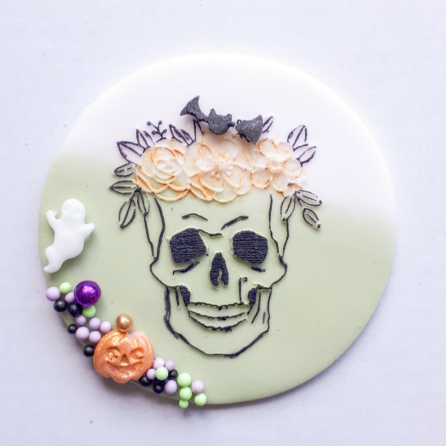 Skull Debosser Stamp