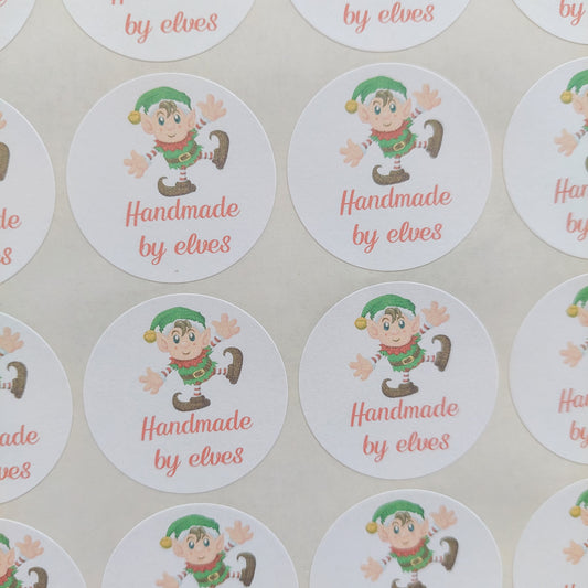 Handmade by elves #1 Stickers