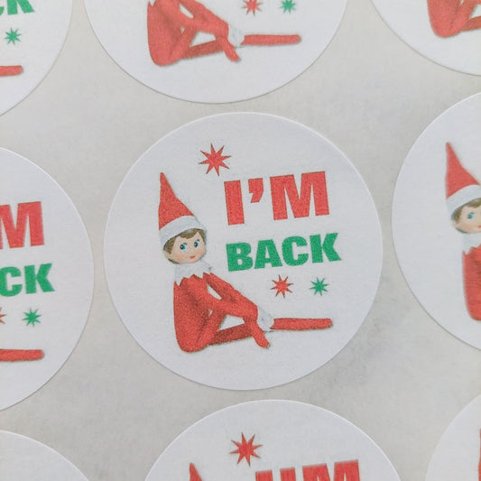 I'm back! Elf Stickers #2