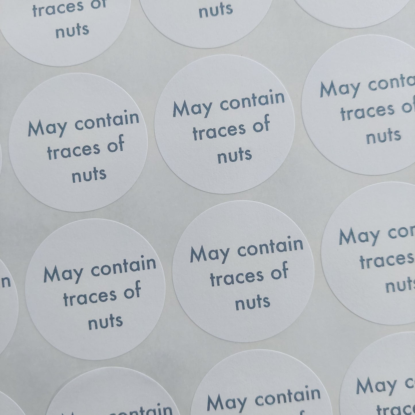 Nut traces Stickers