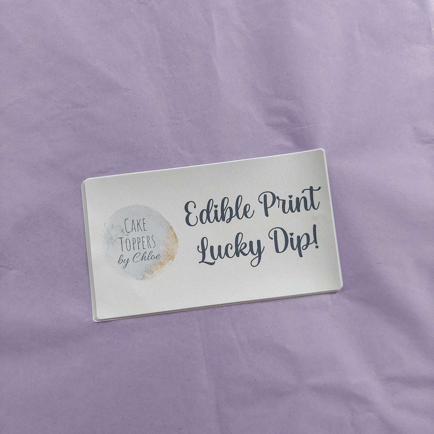 Edible Print Lucky Dip