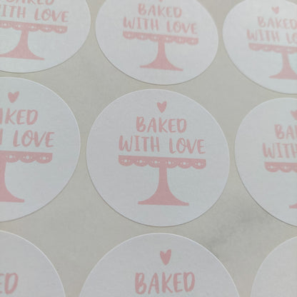 Baked with love #2 Stickers