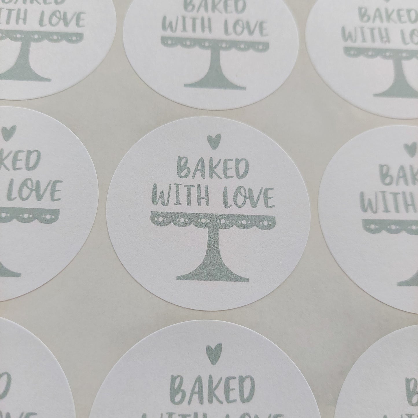 Baked with love #2 Stickers