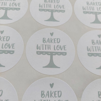 Baked with love #2 Stickers