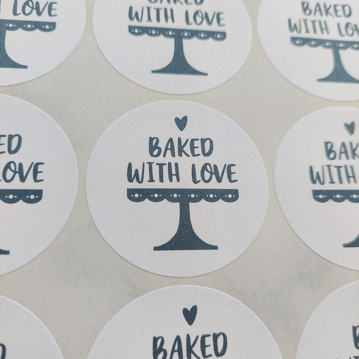 Baked with love #2 Stickers