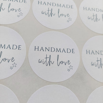 Handmade with love Stickers