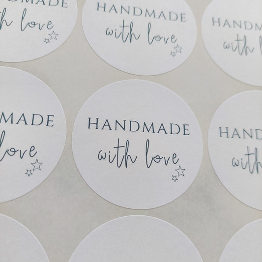 Handmade with love Stickers